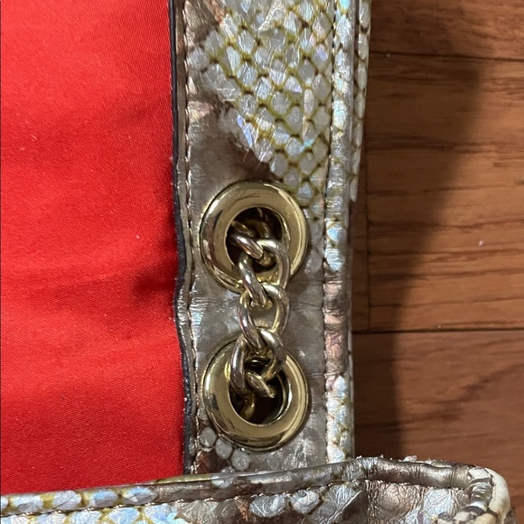 Anne Klein Snakeskin Shoulder Bag - Picture 10 of 13